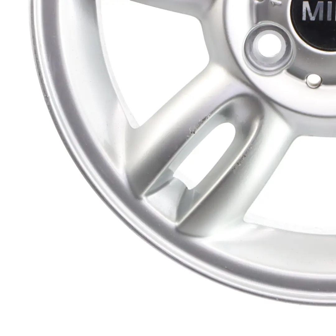 Mini Cooper One R56 Argent Jantes Alu Alliage 15" 5,5J etoile Twin Spoke 118 - SKU 6791930-2 - Numéro de pièce 6791930