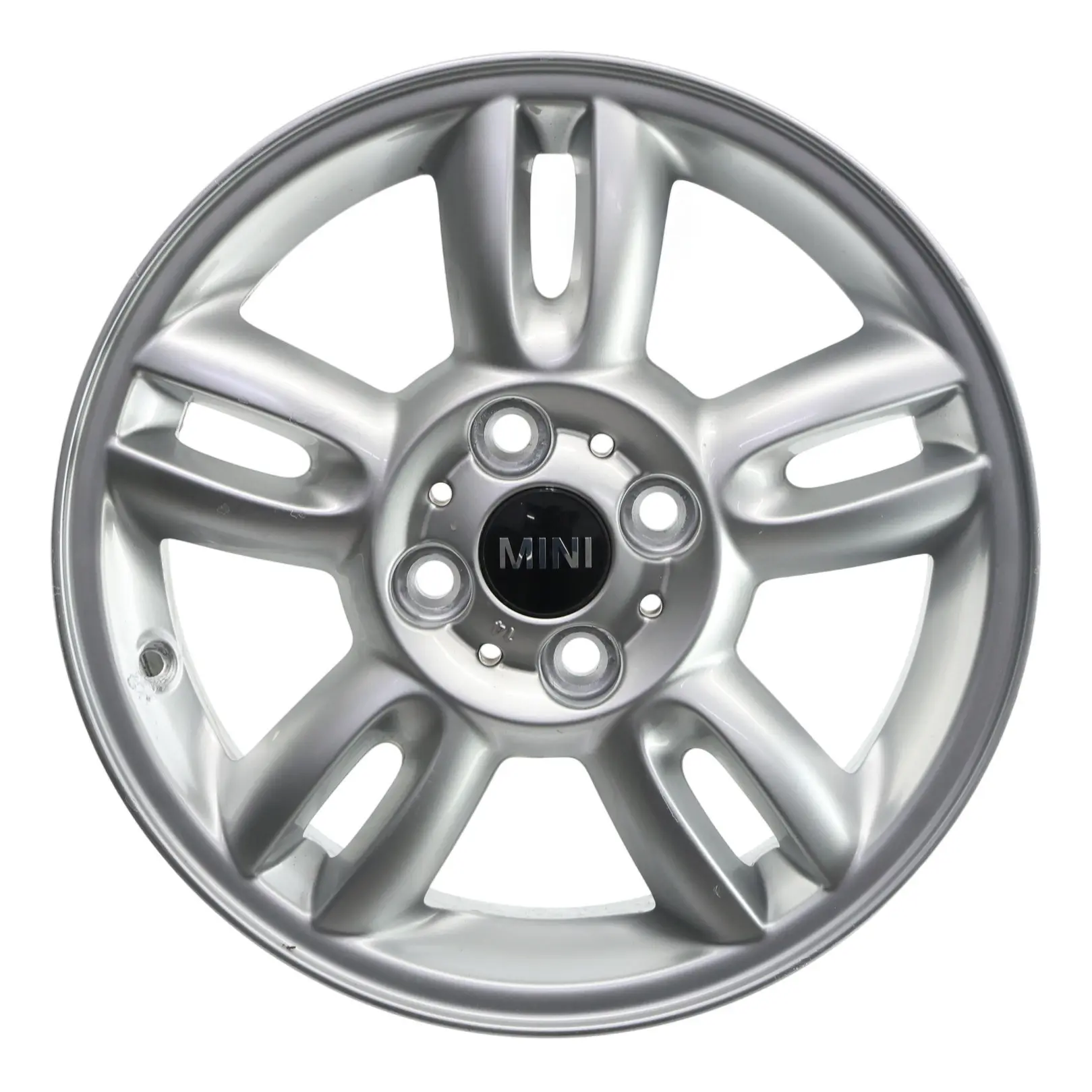 Mini Cooper R55 R56 Silver Wheel Alloy Rim 15" ET:45 5,5J 5-Star Twin Spoke 118