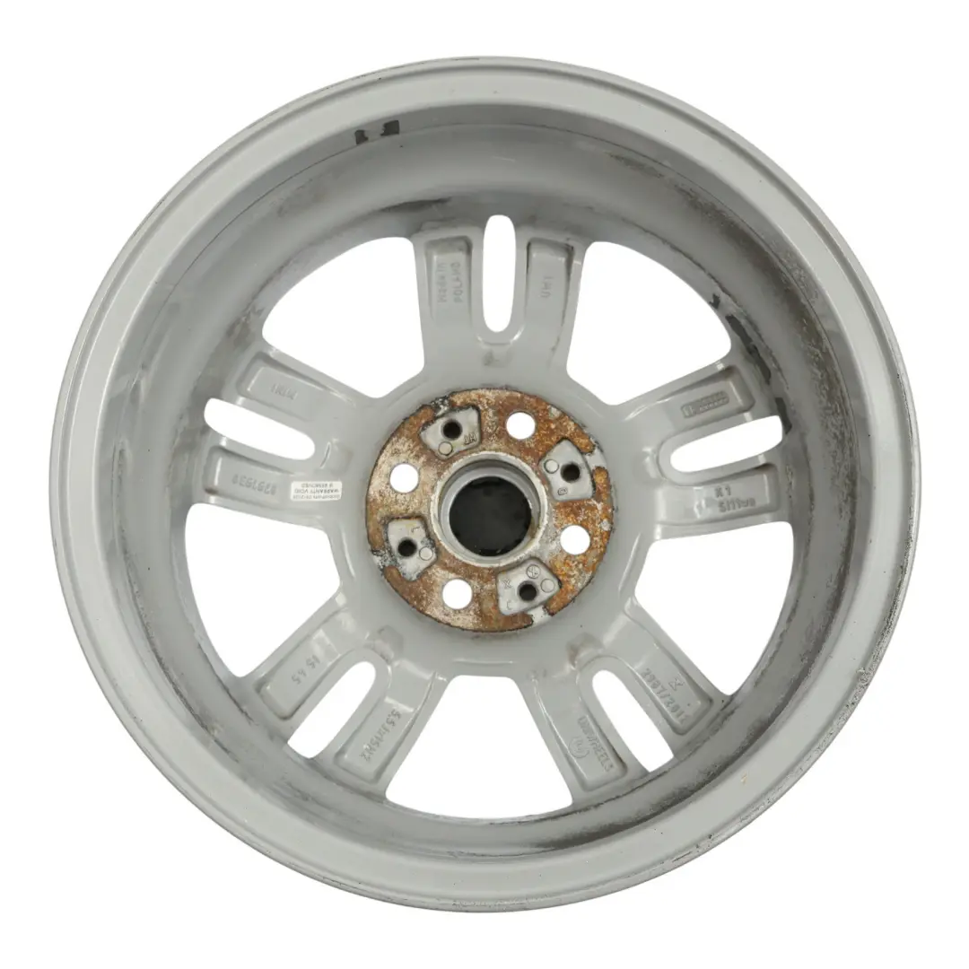 Mini Cooper R55 R56 Silver Wheel Alloy Rim 15" ET:45 5,5J 5-Star Twin Spoke 118 - SKU 6791930-3 - Part number 6791930