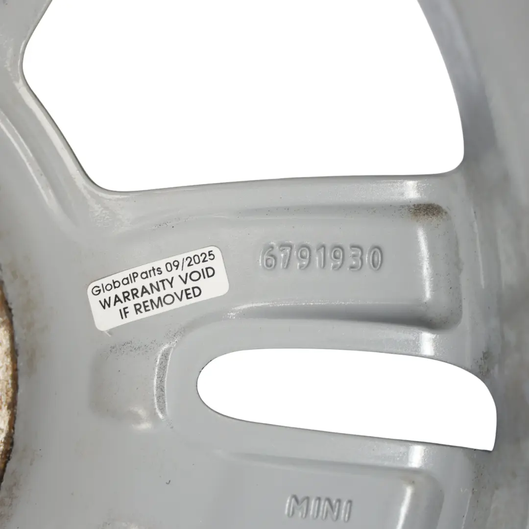 Mini Cooper R55 R56 Silver Wheel Alloy Rim 15" ET:45 5,5J 5-Star Twin Spoke 118 - SKU 6791930-3 - Part number 6791930