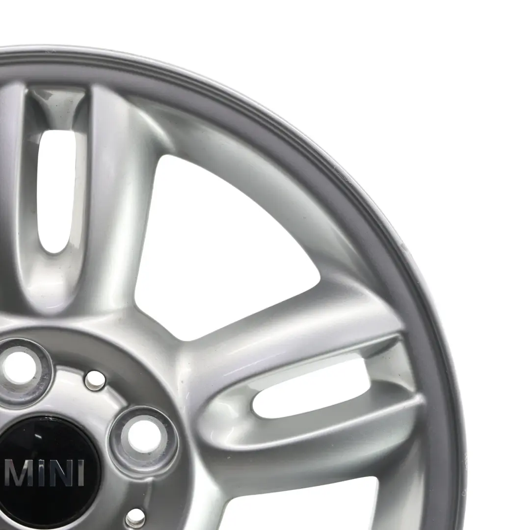 Mini Cooper R55 R56 Silver Wheel Alloy Rim 15" ET:45 5,5J 5-Star Twin Spoke 118 - SKU 6791930-3 - Part number 6791930