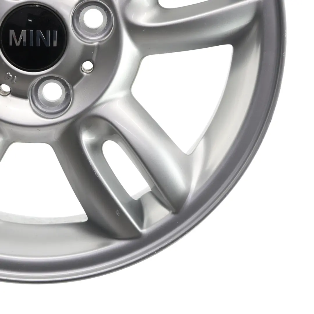 Mini Cooper R55 R56 Silver Wheel Alloy Rim 15" ET:45 5,5J 5-Star Twin Spoke 118 - SKU 6791930-3 - Part number 6791930