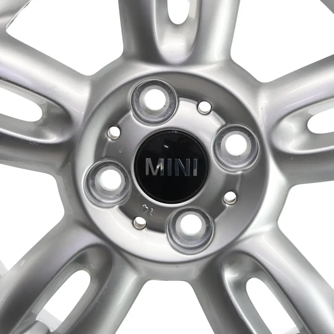 Mini Cooper R55 R56 Silver Wheel Alloy Rim 15" ET:45 5,5J 5-Star Twin Spoke 118 - SKU 6791930-3 - Part number 6791930