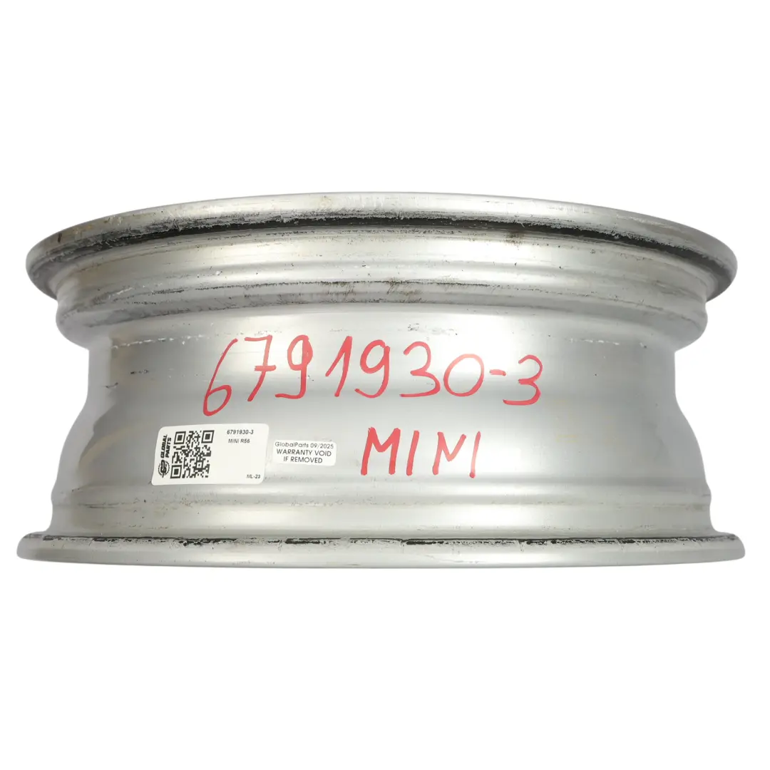 Mini Cooper R55 R56 Silver Wheel Alloy Rim 15" ET:45 5,5J 5-Star Twin Spoke 118 - SKU 6791930-3 - Part number 6791930