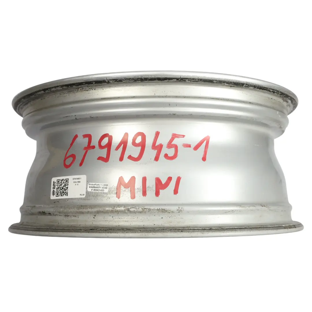 Mini Cooper R55 R56 R57 Argento Cerchio in lega 17" 7J ET:48 Raggi conici 121 - SKU 6791945-1 - Numero di parte 6791945