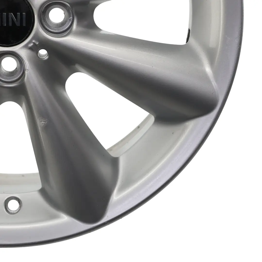 Silber Alu Felge Alufelge 17" 7J ET:48 Conical Spoke 121 für Mini Cooper R55 R56 mit Teilenummer 6791945 Mini Cooper R55 R56 Silber Alu Felge Alufelge 17" 7J ET:48 Conical Spoke 121 - SKU 6791945-1 - Teilenummer 6791945