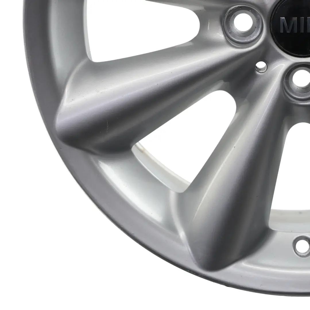 Mini Cooper R55 R56 R57 Argento Cerchio in lega 17" 7J ET:48 Raggi conici 121 - SKU 6791945-1 - Numero di parte 6791945