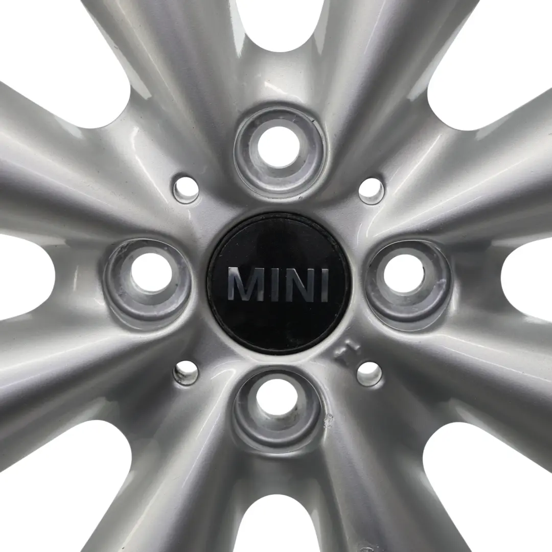 Alloy Rim 17" 7J ET:48 Conical Spoke 121 to Mini Cooper R55 R56 R57 Silver Wheel with Part number 6791945 Mini Cooper R55 R56 R57 Silver Wheel Alloy Rim 17" 7J ET:48 Conical Spoke 121 - SKU 6791945-1 - Part number 6791945