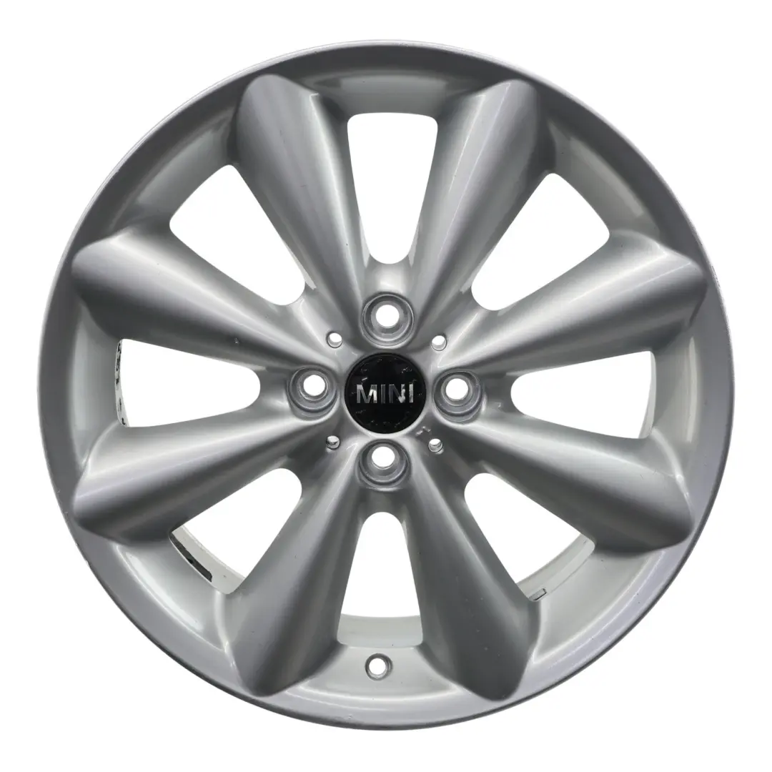 Mini Cooper R55 R56 Silber Alufelge Alu Felge 17" 7J ET:48 Conical Spoke 121 - SKU 6791945-2 - Teilenummer 6791945