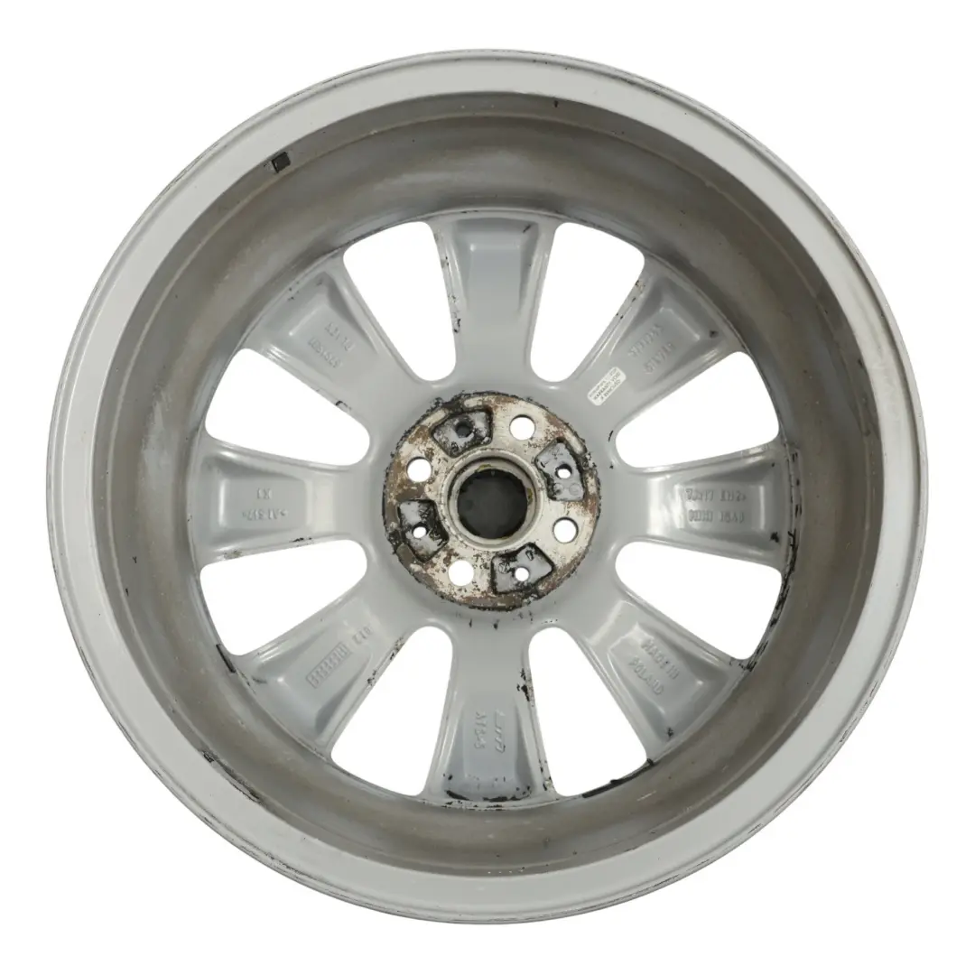Mini Cooper R55 R56 R57 Silver Wheel Alloy Rim 17" 7J ET:48 Conical Spoke 121 - SKU 6791945-2 - Part number 6791945