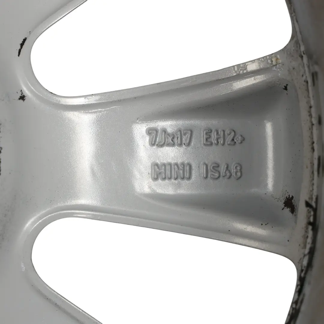 Mini Cooper R55 R56 R57 Argent Jante Alliage 17" 7J ET:48 Rayons Coniques 121 - SKU 6791945-2 - Numéro de pièce 6791945