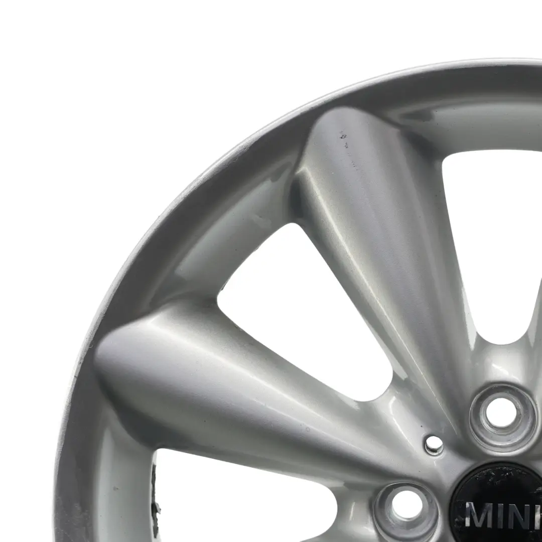 Mini Cooper R55 R56 R57 Silver Wheel Alloy Rim 17" 7J ET:48 Conical Spoke 121 - SKU 6791945-3 - Part number 6791945