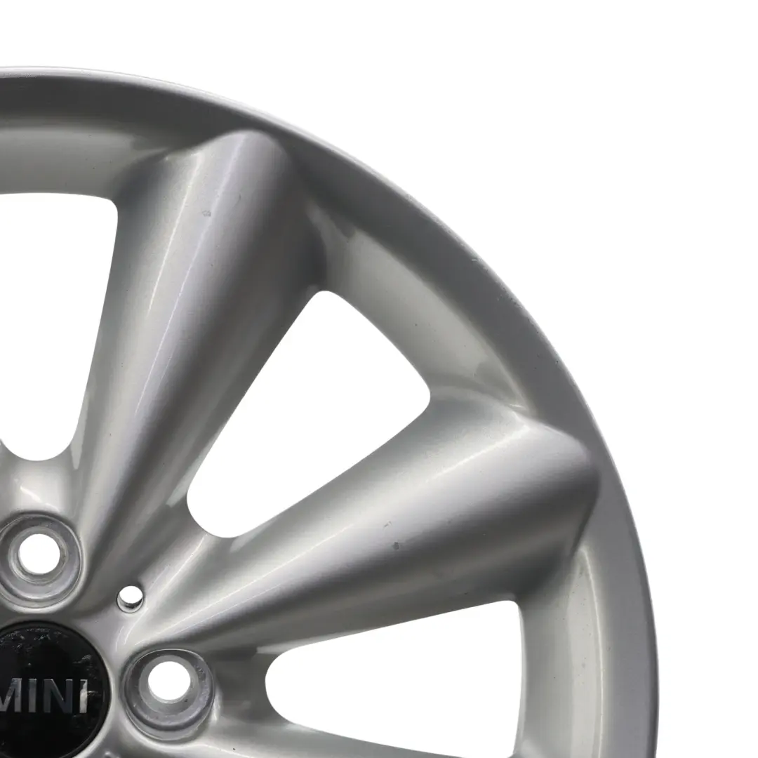 Mini Cooper R55 R56 R57 Silver Wheel Alloy Rim 17" 7J ET:48 Conical Spoke 121 - SKU 6791945-3 - Part number 6791945
