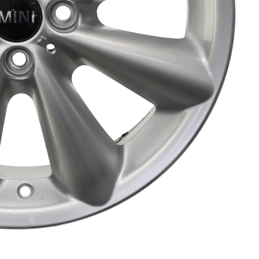 Mini Cooper R55 R56 R57 Silver Wheel Alloy Rim 17" 7J ET:48 Conical Spoke 121 - SKU 6791945-3 - Part number 6791945