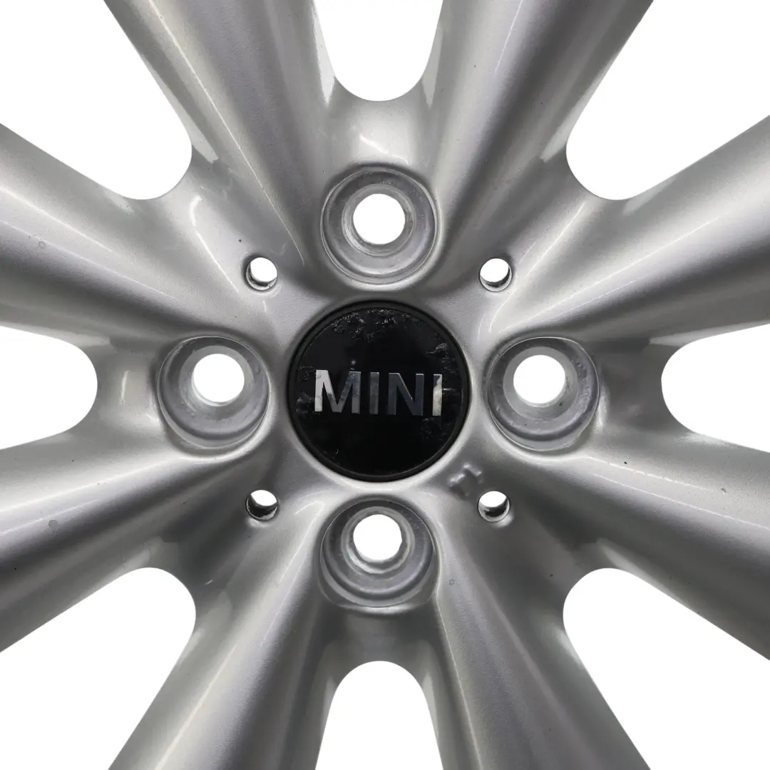 Mini Cooper R55 R56 R57 Silver Wheel Alloy Rim 17" 7J ET:48 Conical Spoke 121 - SKU 6791945-3 - Part number 6791945
