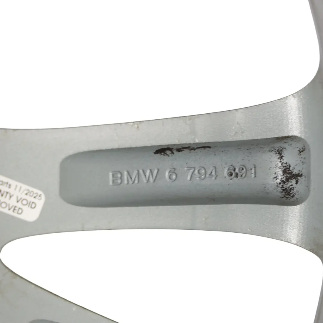 BMW F10 F11 F12 Rear Alloy Wheel Rim 19" 9J ET:33 V-Spoke 366 - SKU 6794691-4 - Part number 6794691