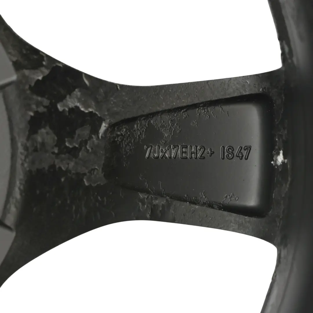 BMW E81 E82 E87 Jante En Alliage Noir 17" À Rayons Étoile 371 7J ET:47 - SKU 6795561-5 - Numéro de pièce 6795561