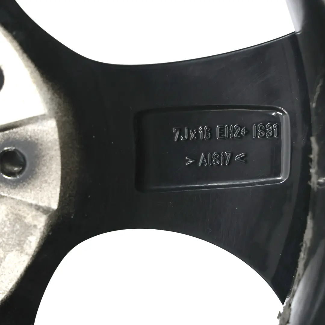 BMW E90 F30 Negro Derecho Llanta de aleación 16 "Streamline 306 ET:31 7J - SKU 6795806-4 - Número de pieza 6795806