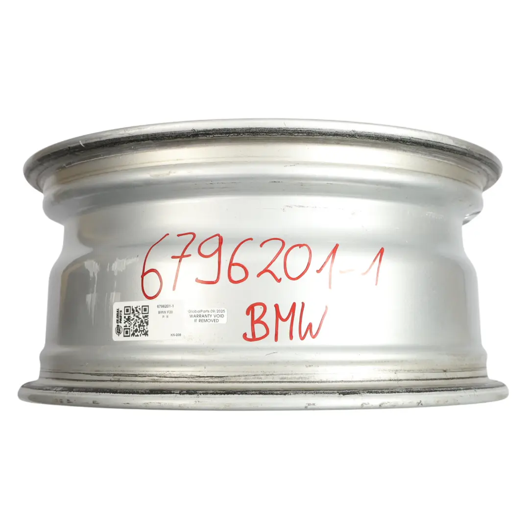 Silber Alu Felge Alufelge 16" Sternspeiche 377 7J ET:40 für BMW F20 F21 F22 mit Teilenummer 6796201 BMW F20 F21 F22 Silber Alu Felge Alufelge 16" Sternspeiche 377 7J ET:40 - SKU 6796201-1 - Teilenummer 6796201