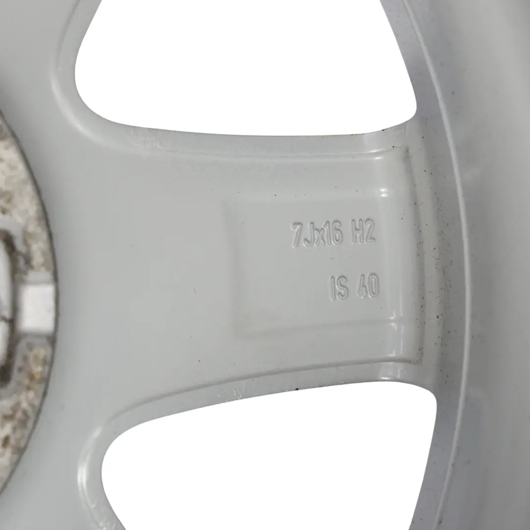 Silber Alu Felge Alufelge 16" Sternspeiche 377 7J ET:40 für BMW F20 F21 F22 mit Teilenummer 6796201 BMW F20 F21 F22 Silber Alu Felge Alufelge 16" Sternspeiche 377 7J ET:40 - SKU 6796201-1 - Teilenummer 6796201