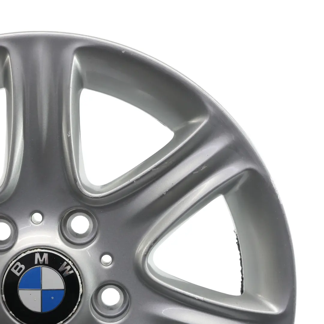 Silber Alu Felge Alufelge 16" Sternspeiche 377 7J ET:40 für BMW F20 F21 F22 mit Teilenummer 6796201 BMW F20 F21 F22 Silber Alu Felge Alufelge 16" Sternspeiche 377 7J ET:40 - SKU 6796201-1 - Teilenummer 6796201