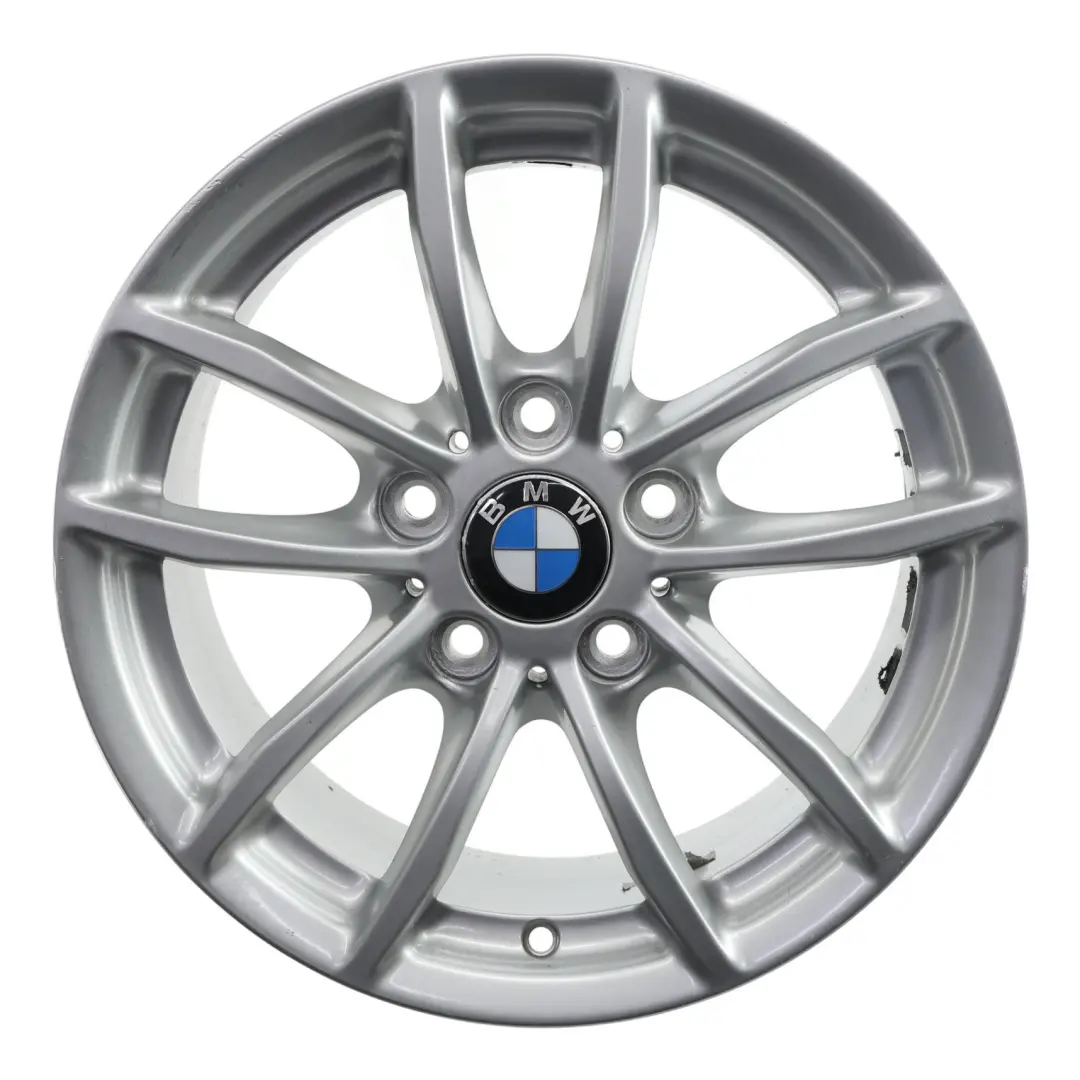 BMW F20 F21 F22 Silber Alu Felge Alufelge 16" V-Speiche 378 7J ET:40 - SKU 6796202-6 - Teilenummer 6796202