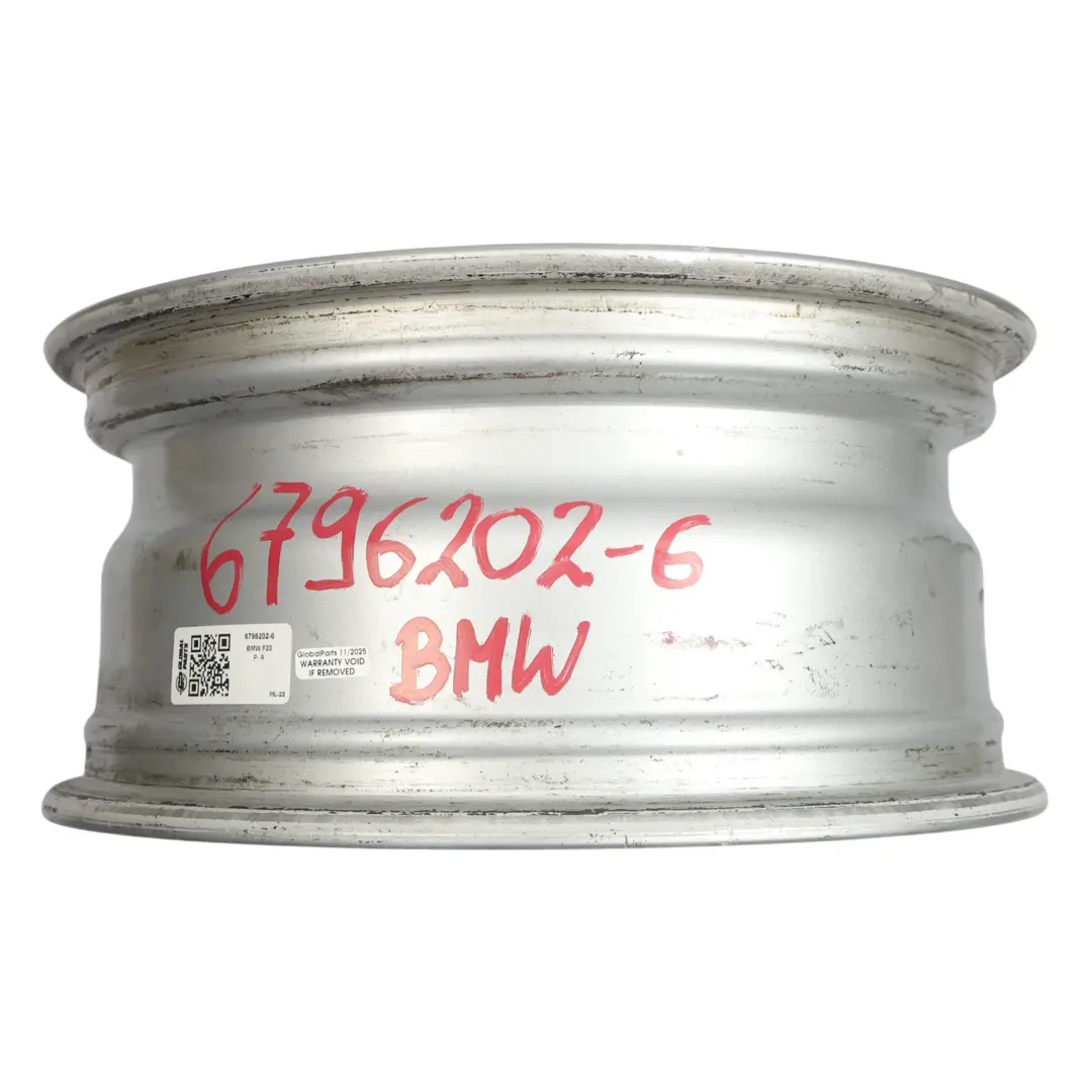 BMW F20 F21 F22 F23 Silver Wheel Alloy Rim 16" 7J ET:40 V-Spoke 378 - SKU 6796202-6 - Part number 6796202