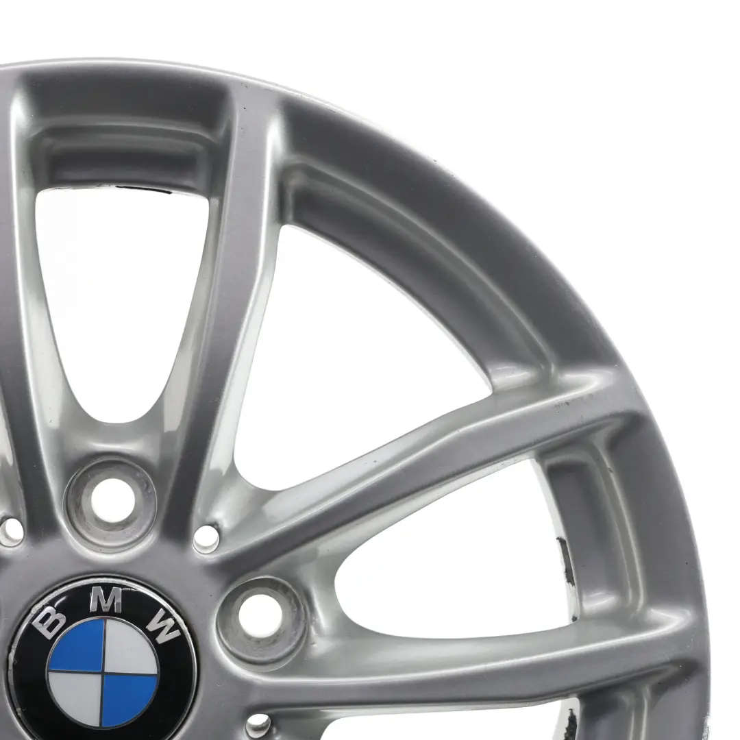 BMW F20 F21 F22 F23 Silver Wheel Alloy Rim 16" 7J ET:40 V-Spoke 378 - SKU 6796202-6 - Part number 6796202