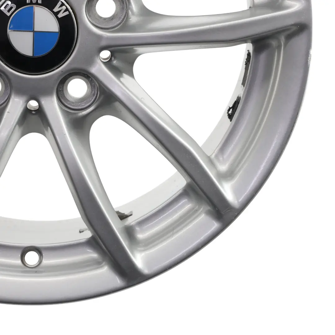 BMW F20 F21 F22 F23 Silver Wheel Alloy Rim 16" 7J ET:40 V-Spoke 378 - SKU 6796202-6 - Part number 6796202
