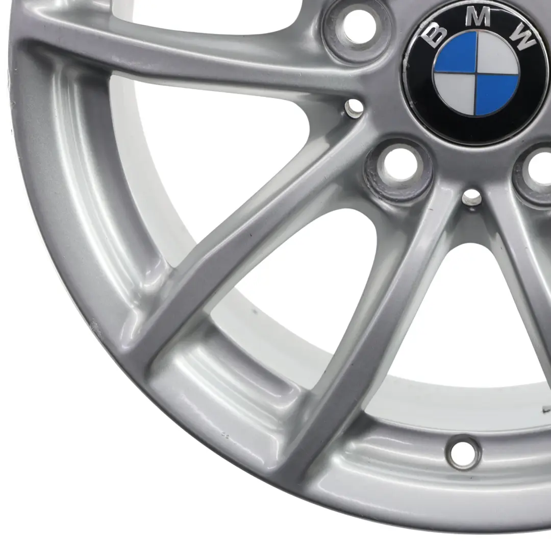 BMW F20 F21 F22 F23 Silver Wheel Alloy Rim 16" 7J ET:40 V-Spoke 378 - SKU 6796202-6 - Part number 6796202