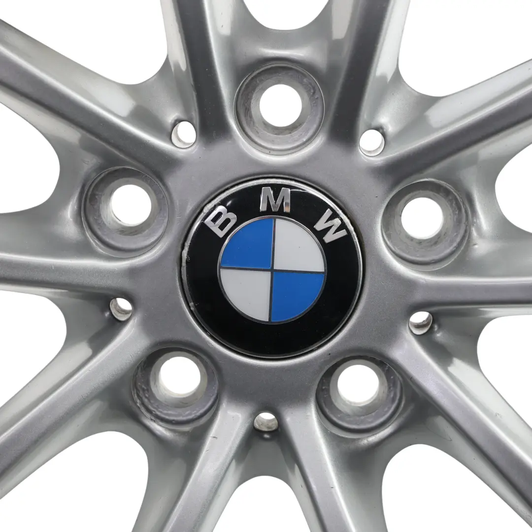 BMW F20 F21 F22 F23 Silver Wheel Alloy Rim 16" 7J ET:40 V-Spoke 378 - SKU 6796202-6 - Part number 6796202