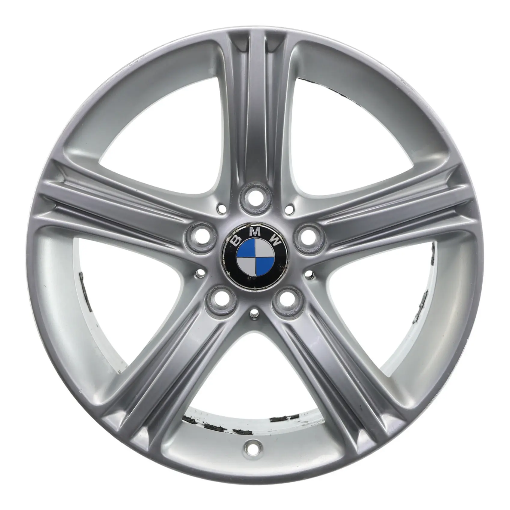 BMW F30 F31 F32 Silver Alloy Wheel Rim 17" Star Spoke 393 7,5J ET:37 6796242