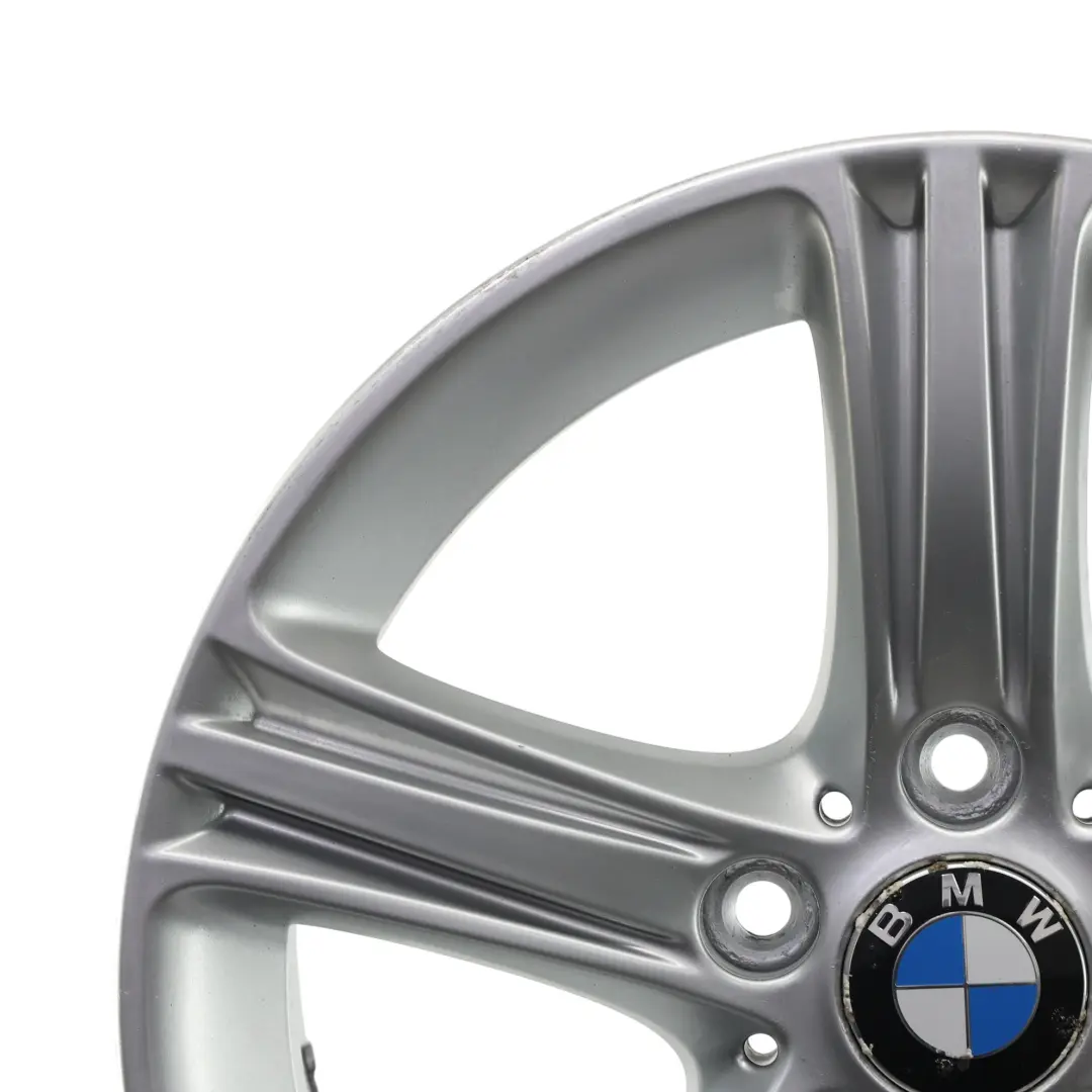 BMW F30 F31 F32 Silver Alloy Wheel Rim 17" Star Spoke 393 7,5J ET:37 - SKU 6796242-3 - Part number 6796242