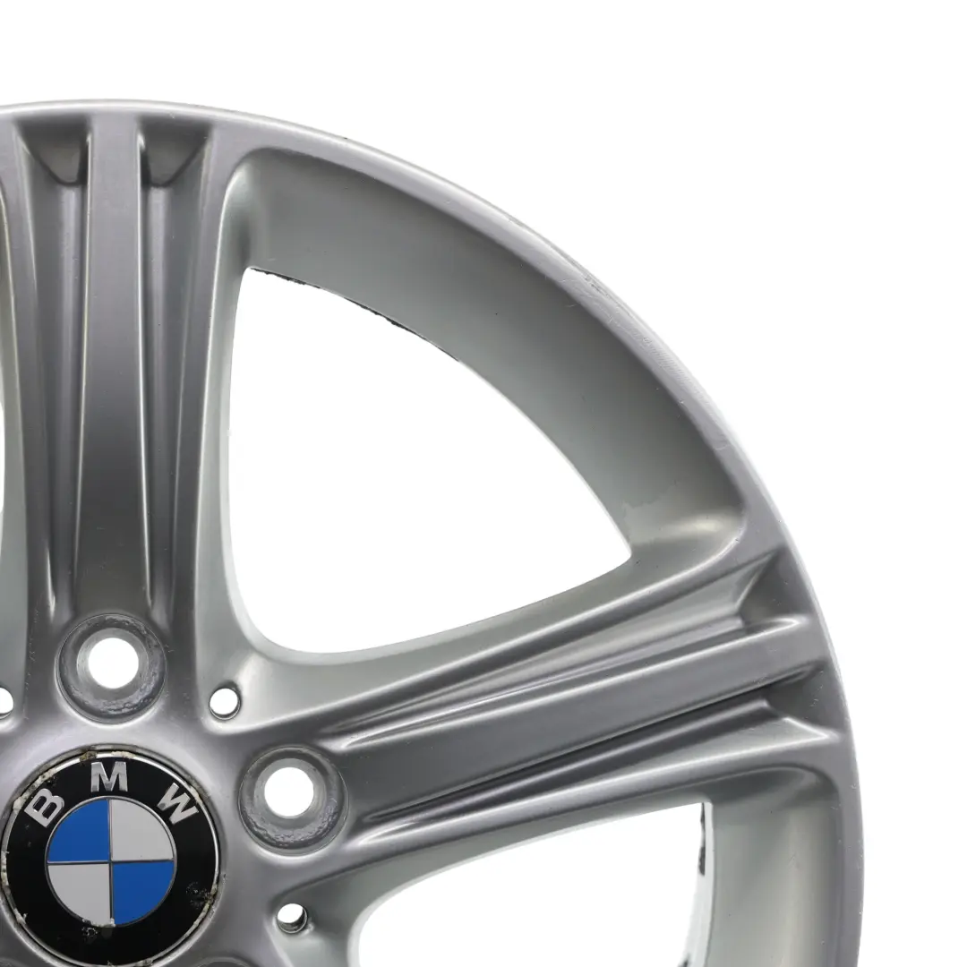 BMW F30 F31 F32 Silver Alloy Wheel Rim 17" Star Spoke 393 7,5J ET:37 - SKU 6796242-3 - Part number 6796242