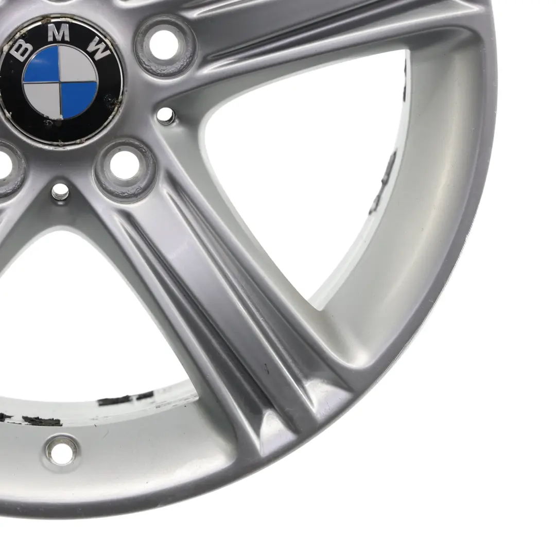 BMW F30 F31 F32 Silver Alloy Wheel Rim 17" Star Spoke 393 7,5J ET:37 - SKU 6796242-3 - Part number 6796242