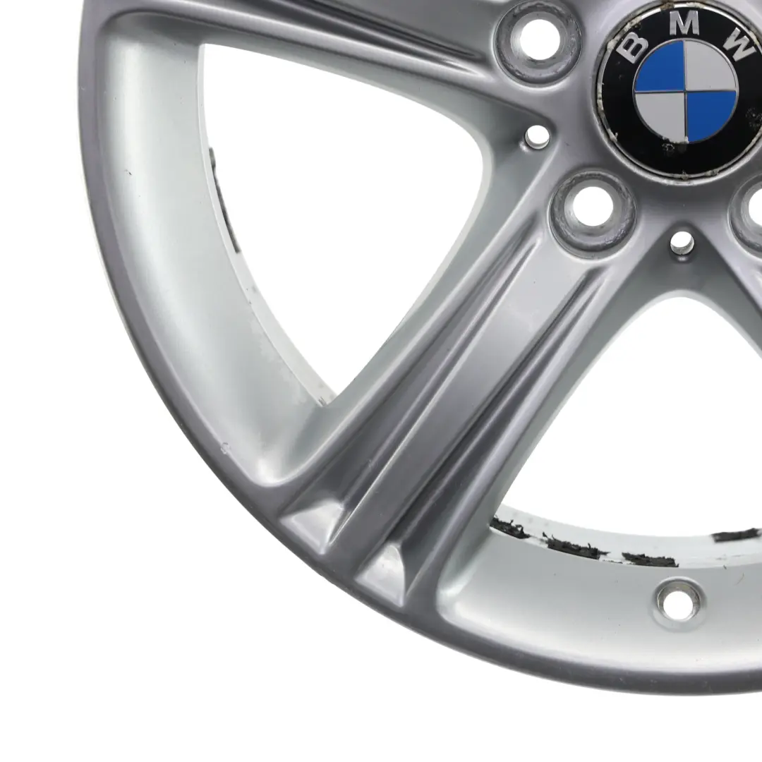 BMW F30 F31 F32 Silver Alloy Wheel Rim 17" Star Spoke 393 7,5J ET:37 - SKU 6796242-3 - Part number 6796242