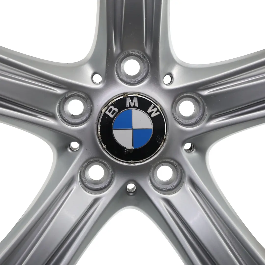 BMW F30 F31 F32 Silver Alloy Wheel Rim 17" Star Spoke 393 7,5J ET:37 - SKU 6796242-3 - Part number 6796242