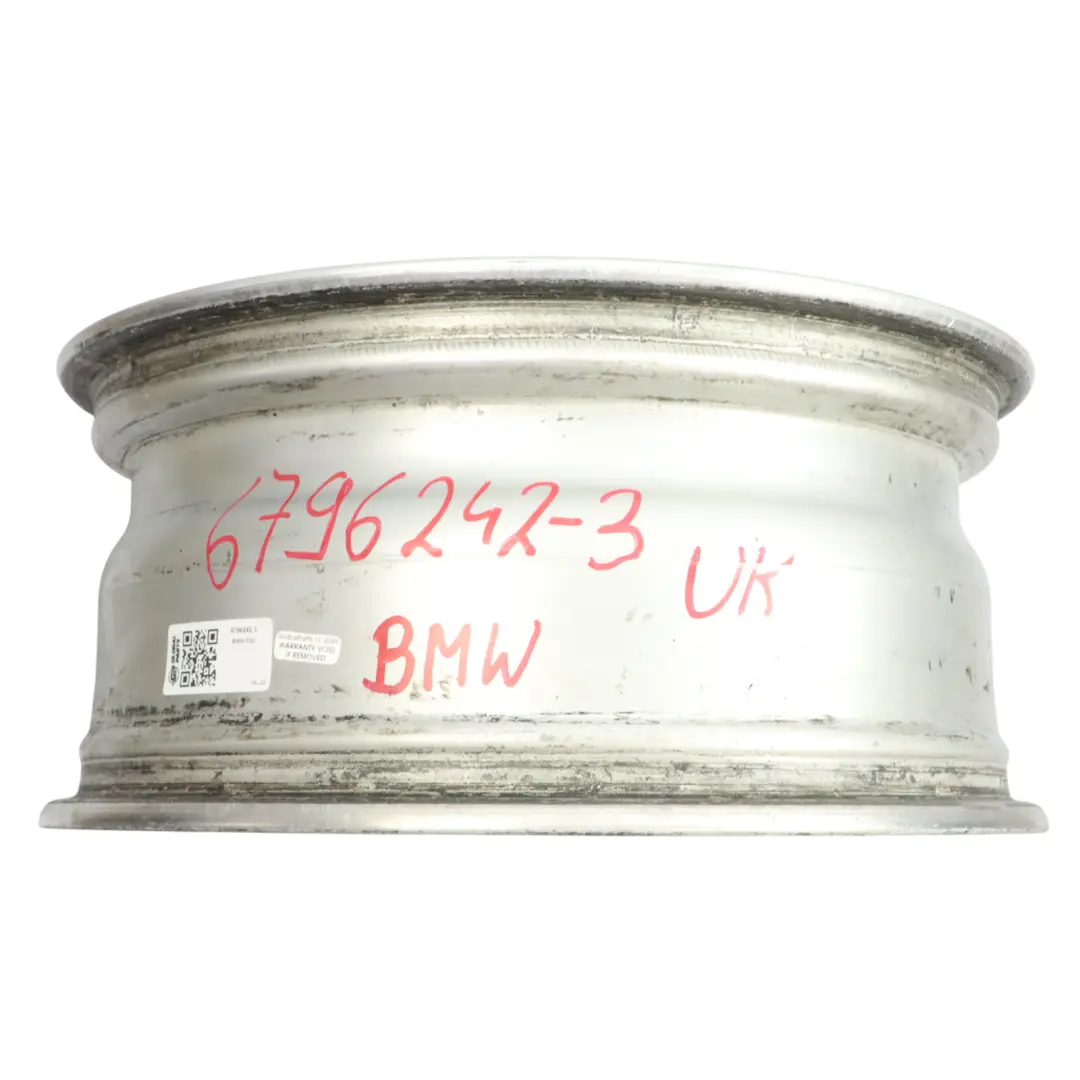 BMW F30 F31 F32 Silver Alloy Wheel Rim 17" Star Spoke 393 7,5J ET:37 - SKU 6796242-3 - Part number 6796242