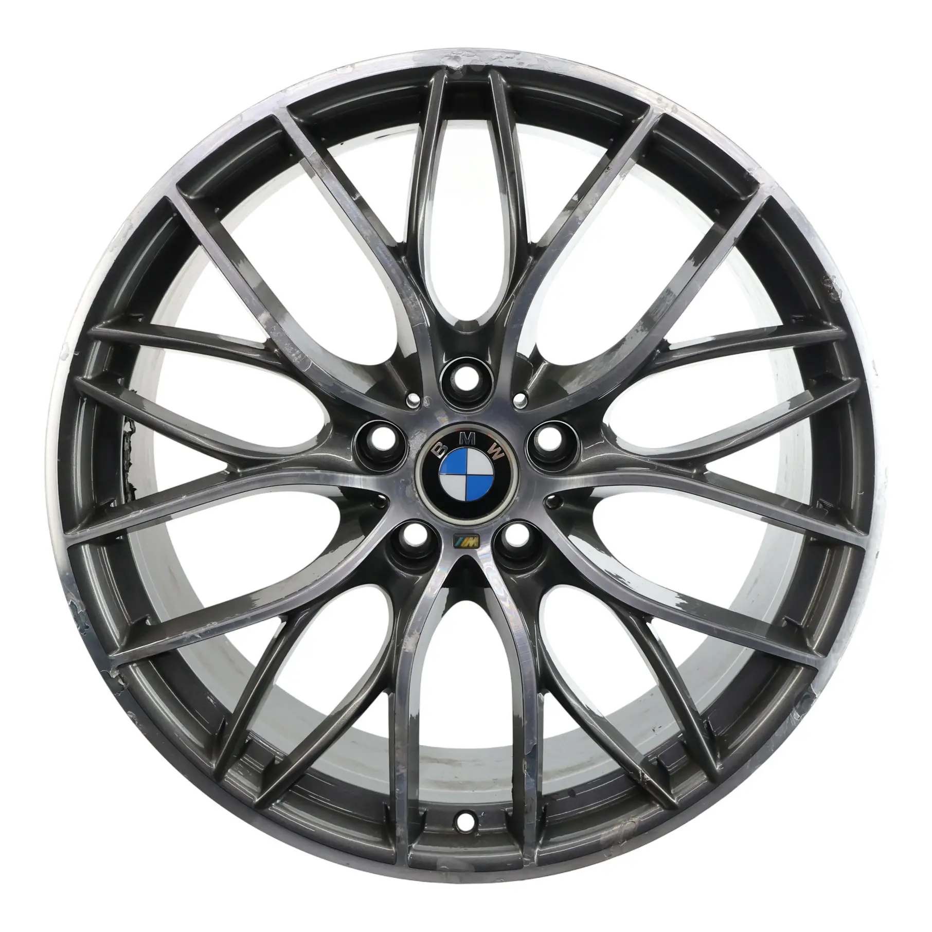 BMW F30 F31 F32 Jante Avant Alliage Argenté 20" 8J ET:36 Double Rayon 6796264