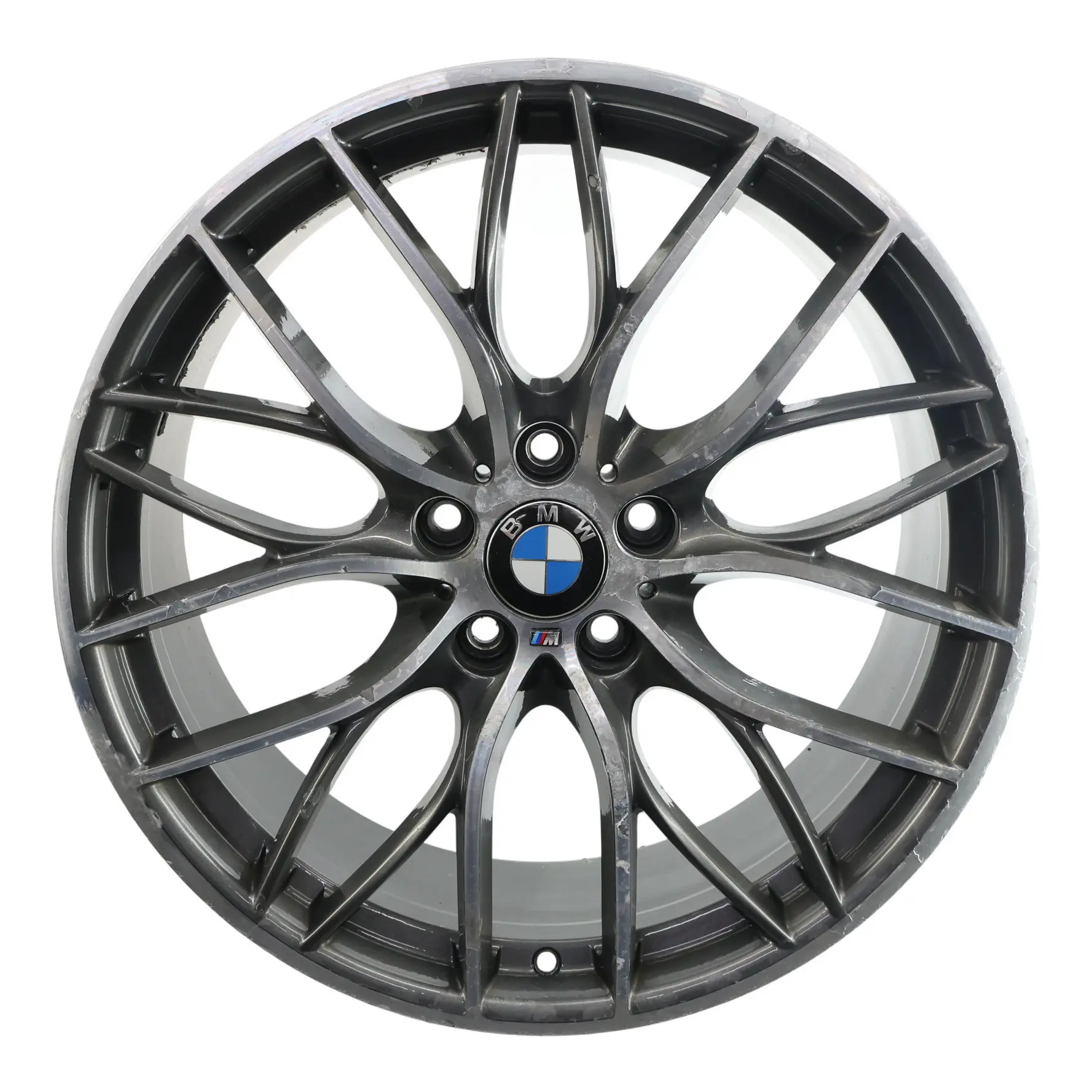 BMW F30 F31 F32 Hinter Rad Alufelge Silber 20" 8,5J ET:47 Doppelspeiche 6796265