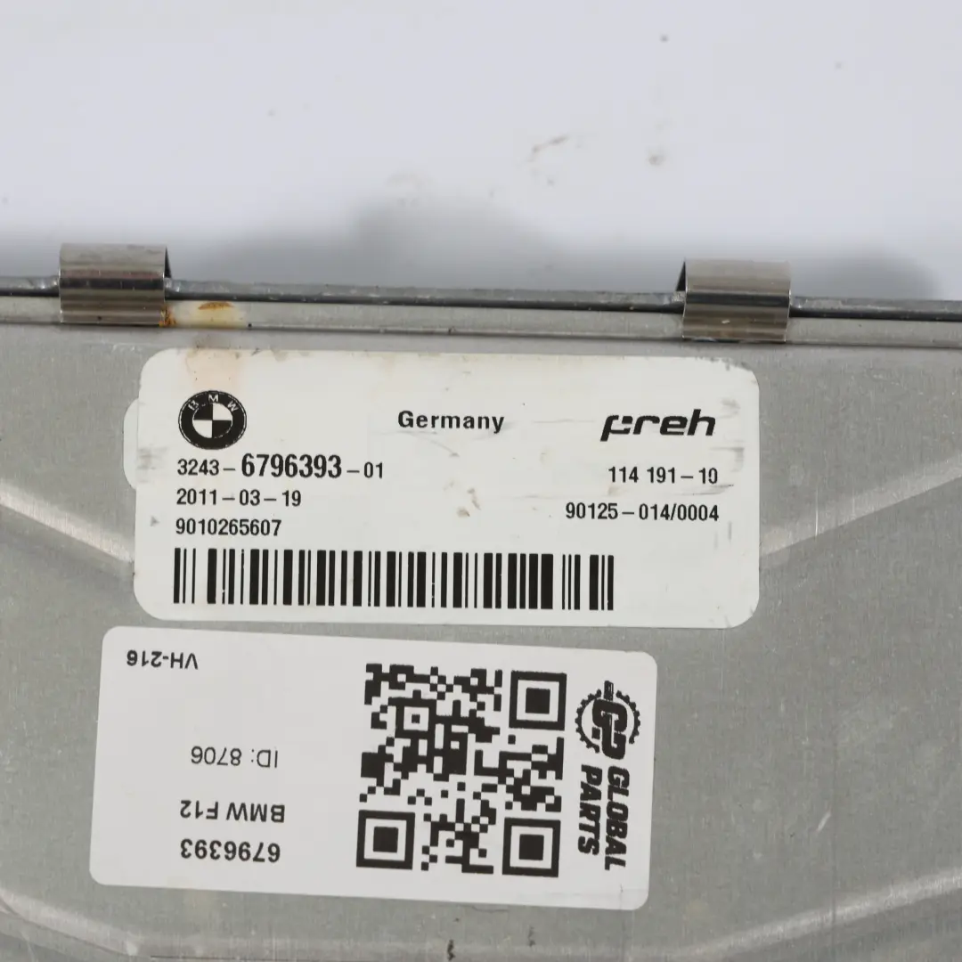 BMW F01 F10 F12 Module De Direction Active HSR Unité D'Essieu Arrière - SKU 6796393 - Numéro de pièce 6796393