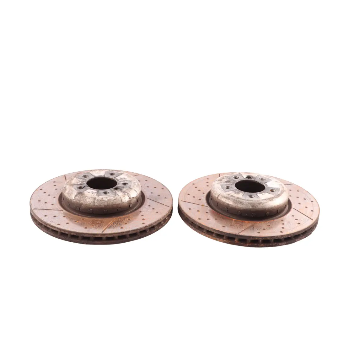 Brake Disc BMW F30 F36 Front Left Right Wheel Ventilated Perforated Set 370X30 to with Part number 6797603 Brake Disc BMW F30 F36 Front Left Right Wheel Ventilated Perforated Set 370X30 - SKU 6797603 - Part number 6797603