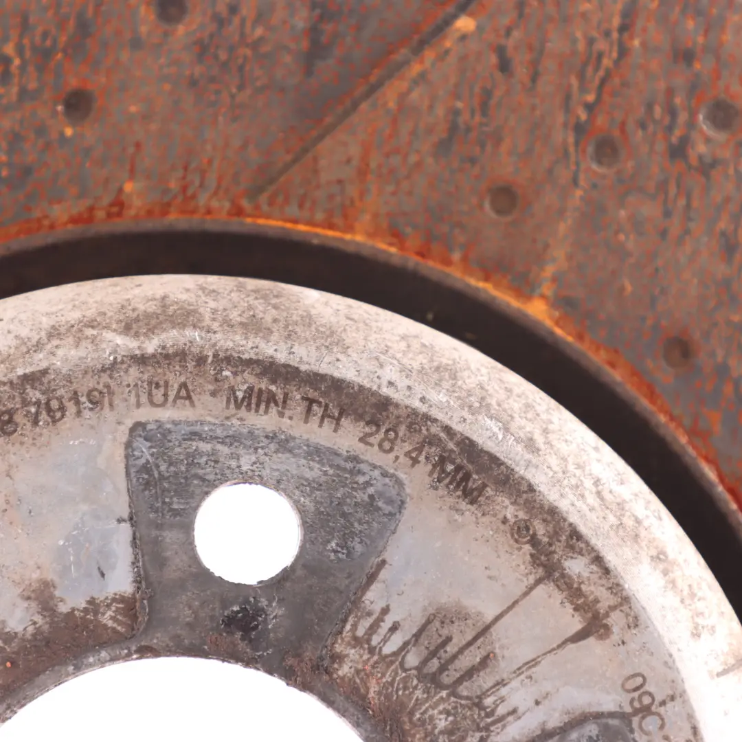 Brake Disc BMW F30 F36 Front Left Right Wheel Ventilated Perforated Set 370X30 to with Part number 6797603 Brake Disc BMW F30 F36 Front Left Right Wheel Ventilated Perforated Set 370X30 - SKU 6797603 - Part number 6797603