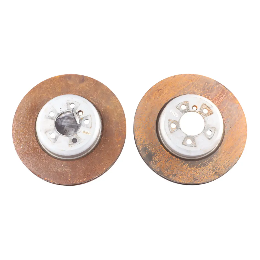 Front Axle Brake Disc 370x30 Left Right N/O/S Set to BMW F30 F31 F32 LCI with Part number 6797606 BMW F30 F31 F32 LCI Front Axle Brake Disc 370x30 Left Right N/O/S Set - SKU 6797606 - Part number 6797606