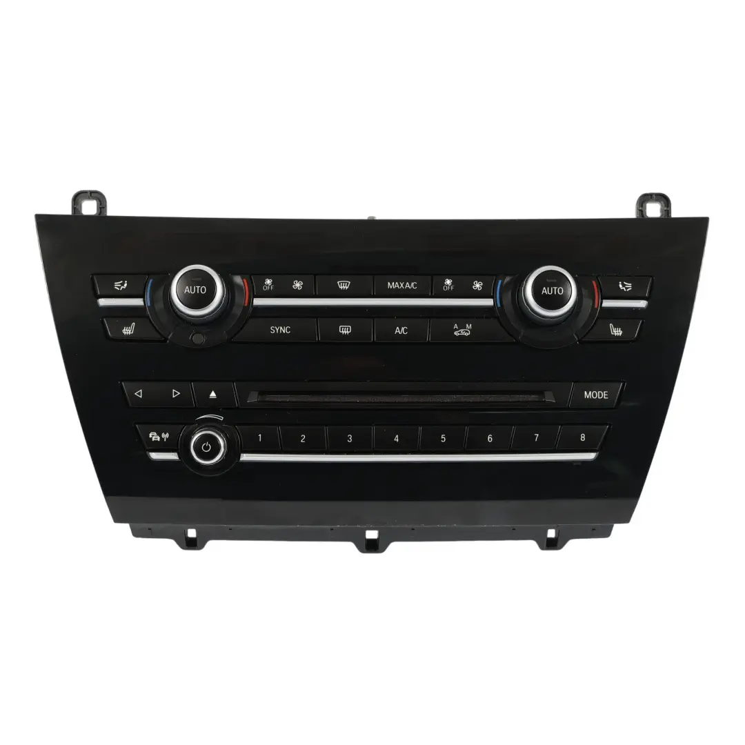 BMW F15 F16 Panel Control Calefacción A/C Aire Radio CD Player - SKU 6817852 - Número de pieza 6817852