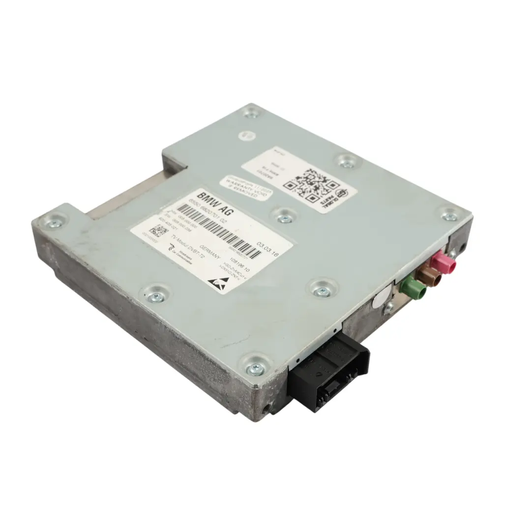 Modulo Ricevitore Sintonizzatore TV Multimediale ECU per BMW X6 F16 con numero di parte 6820701 BMW X6 F16 Modulo Ricevitore Sintonizzatore TV Multimediale ECU - SKU 6820701 - Numero di parte 6820701