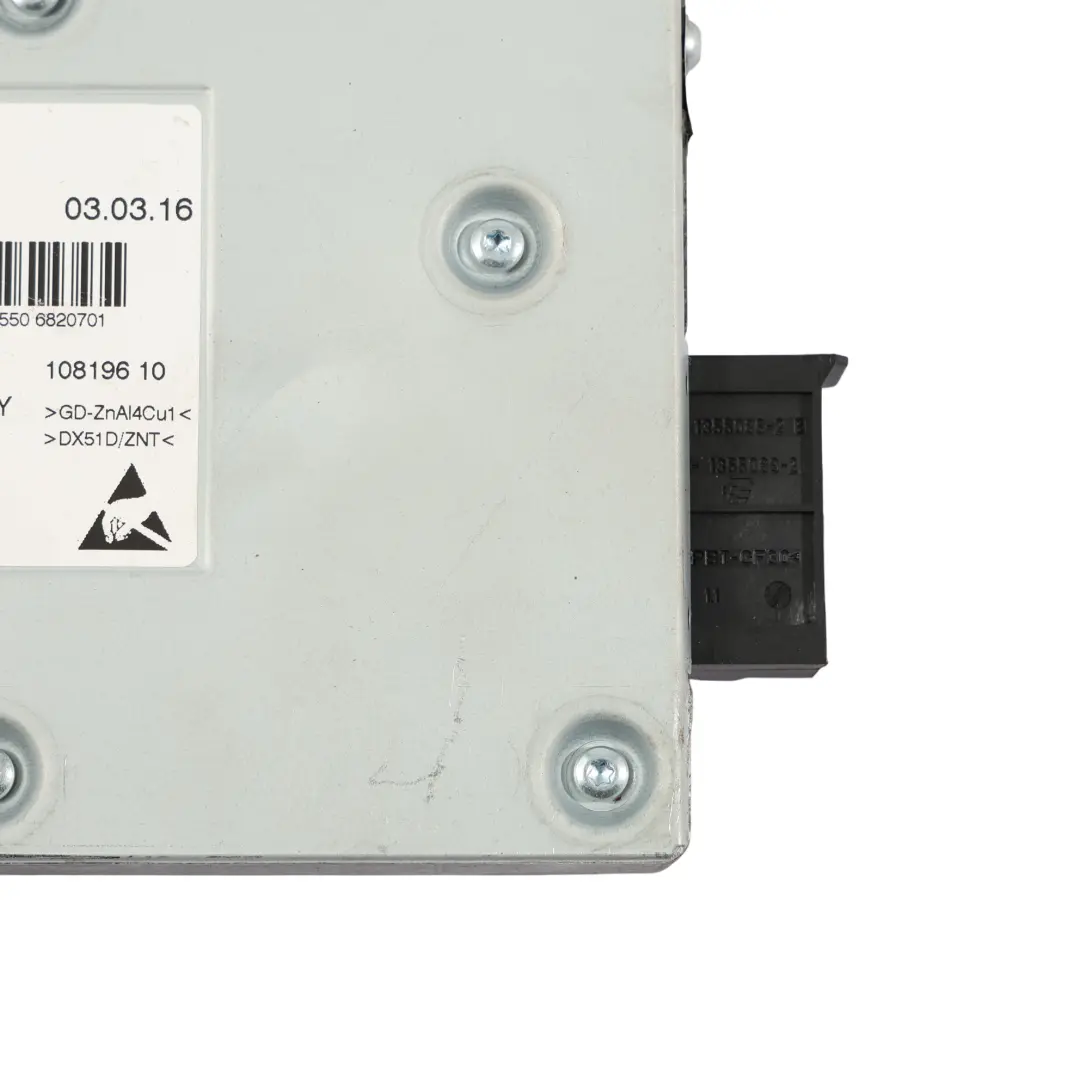 Multimedia TV Tuner Receiver Control Module Unit ECU to BMW X6 F16 with Part number 6820701 BMW X6 F16 Multimedia TV Tuner Receiver Control Module Unit ECU - SKU 6820701 - Part number 6820701