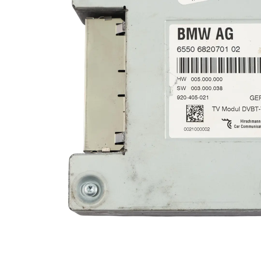 Module De Commande Du Tuner TV Multimédia Unité ECU pour BMW X6 F16 à propos du numéro de pièce 6820701 BMW X6 F16 Module De Commande Du Tuner TV Multimédia Unité ECU - SKU 6820701 - Numéro de pièce 6820701