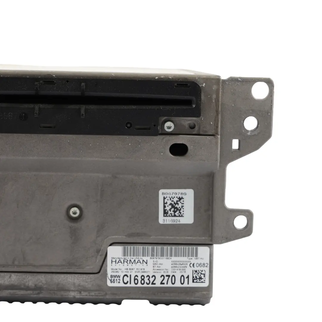 Autoradio GPS Principal Haute Définition pour BMW F10 F12 F13 F20 F22 F30 F31 à propos du numéro de pièce 6832270 BMW F10 F12 F13 F20 F22 F30 F31 Autoradio GPS Principal Haute Définition - SKU 6832270 - Numéro de pièce 6832270