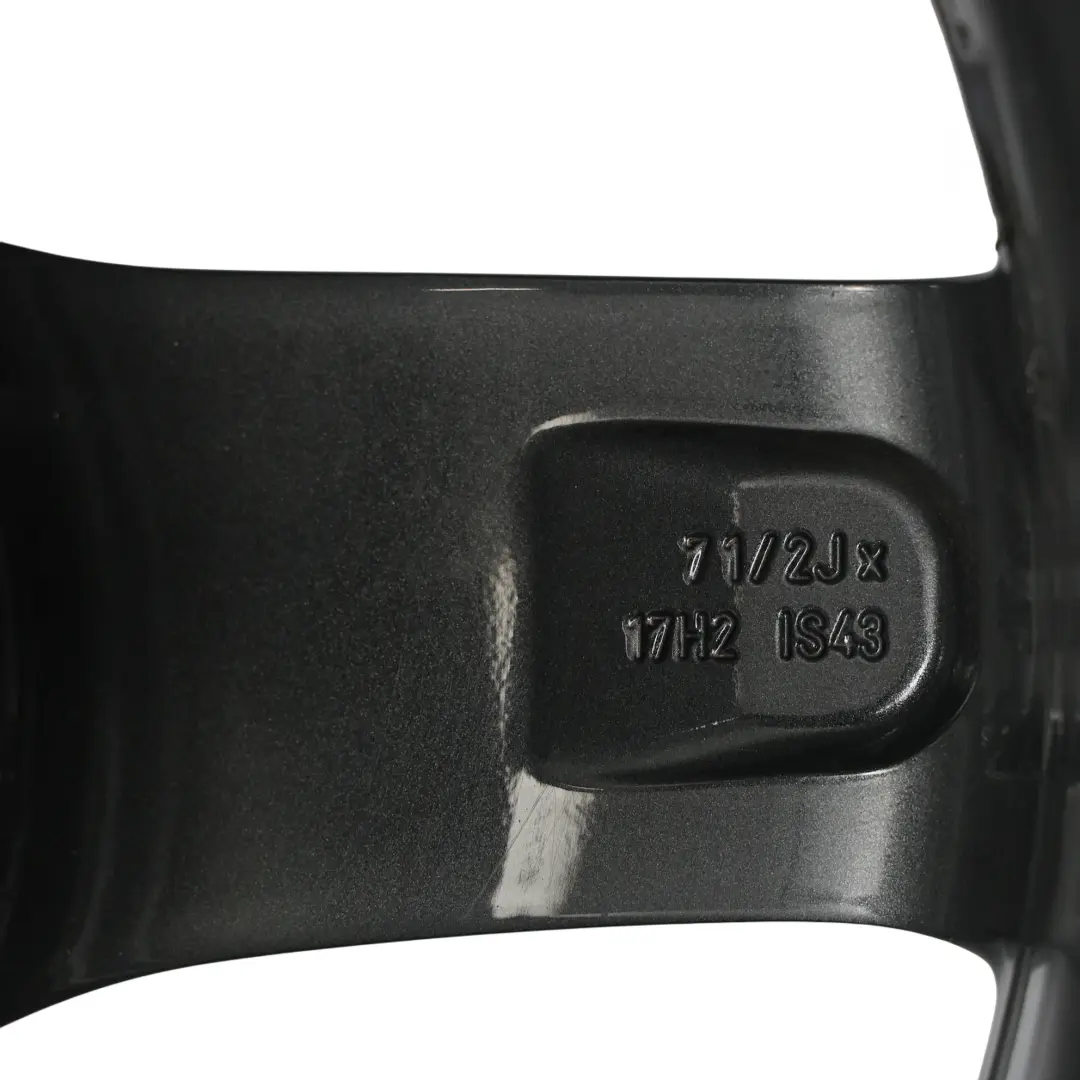 BMW F20 F21 F22 Cerchio in Lega Nero 17" a Raggi Stellati 379 7,5J ET:43 - SKU 6850151-1 - Numero di parte 6850151